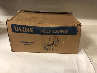 #ad 1 New Uline Poly Tubing Roll 3 mil 5quot; x 1500#x27; S 14493 $100.00