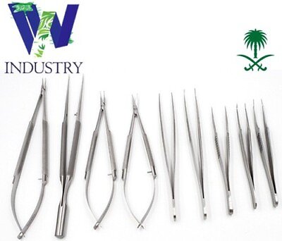 #ad Basic Micro Surgical Instruments Set Micro Surgery Set $124.80