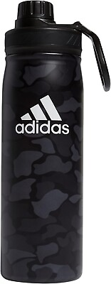 #ad adidas 20 oz. Stainless Steel Bottle Hot Cold Double Walled Insulated in Camo $19.97