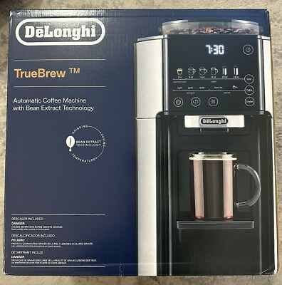 #ad DeLonghi CAM51025MB TrueBrew Coffee Maker w Built in Grinder Brand New $349.99