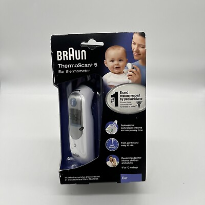 #ad Braun ThermoScan 5 Ear Thermometer IRT6500 New $24.95