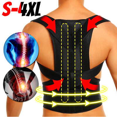 #ad Posture Corrector Back Brace for Upper and Lower Back Pain Relief Keep Straight $18.68