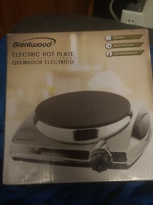 #ad Brentwood Appliances TS 337 1000 Watt Electric Single Burner Electric Hot Plat $24.00