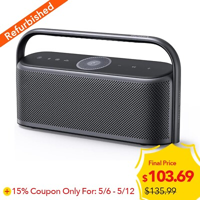 #ad Soundcore Motion X600 Portable Bluetooth Speaker Wireless Hi Res Waterproof 50W $121.99