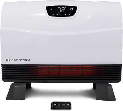 #ad 1500W Infrared Space Heater with Attachable Feet Remote Control Energy Efficient $150.78