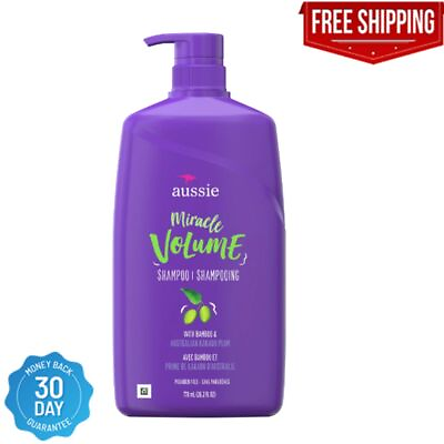 #ad Aussie Miracle Volume Shampoo Paraben Free 26.2 fl oz $11.56
