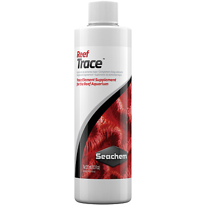 #ad Seachem Reef Trace 250mL Liquid Trace Element Supplement for the Reef Aquarium $13.99