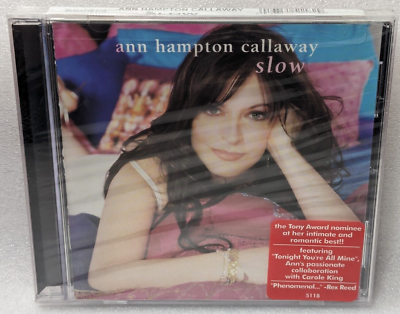 #ad Ann Hampton Callaway Slow CD 2004 Shanachie Entertainment NEW $19.99