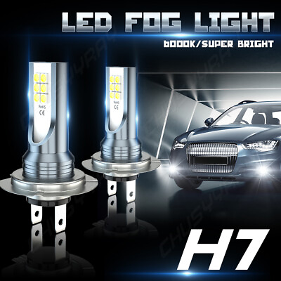 #ad For BMW E46 1999 2005 X3 2011 H7 High Beam LED DRL Daytime Running Light 6000K $12.59