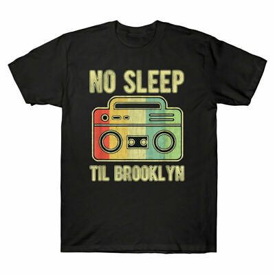 #ad Gifts Brooklyn #x27;S Til Portable Sleep Stereo Vintage Old No T Shirt School $19.99