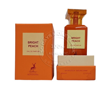 #ad #ad Maison Alhambra Bright Peach 2.7 oz 80 ml Eau De Parfum Unisex Spray $22.99