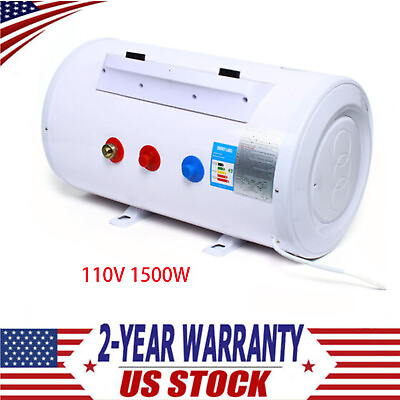 #ad New Electric Hot Water Heater Warmer Heating Heat Tank Bathroom Shower House 50L $140.00