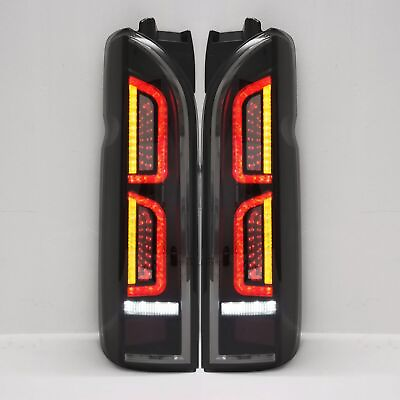 #ad For Hiace Plugamp;Play 2005 2018 LED Tail Lights Rear Lamps Sequential Signal $347.79
