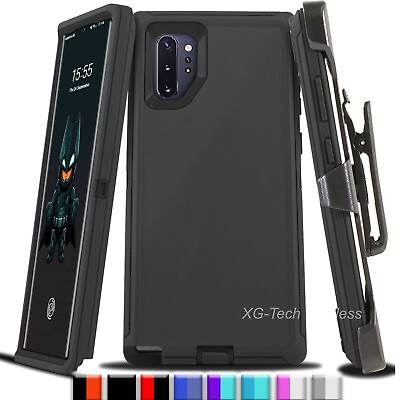 #ad For Galaxy Note 10 10 Plus Case Cover Shockproof Series Fits Defender Belt Clip $9.99