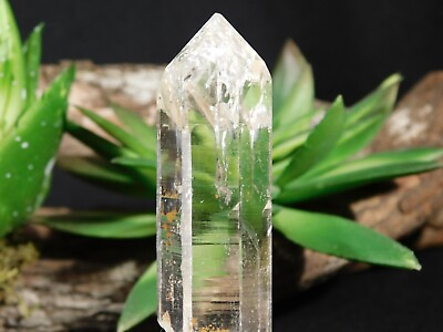 #ad KULLU Valley GOLDEN Healer Lemurian Quartz Crystal India 38.0gr $44.99