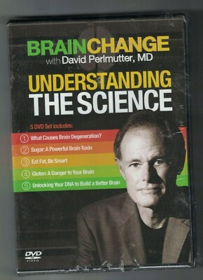 #ad Brain Change With David Perlmutter MD Understanding The Science 5 DVD SET Sealed $3.64