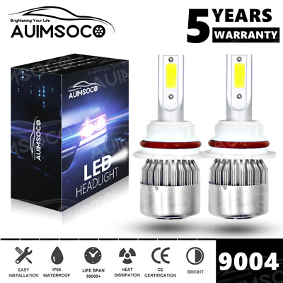 #ad #ad 9004 LED Headlight Bulbs for Dodge RAM 1500 2500 3500 1994 2001 High Low Beam $22.99