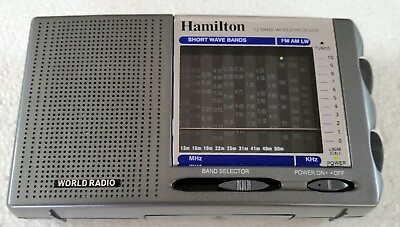 #ad HamiltonBuhl WBR12 World Band Radio AM FM $62.39