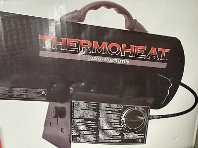 #ad Portable Gas Propane Forced Air Heater Garage Thermoheat Heater 60000 BTU $50.00