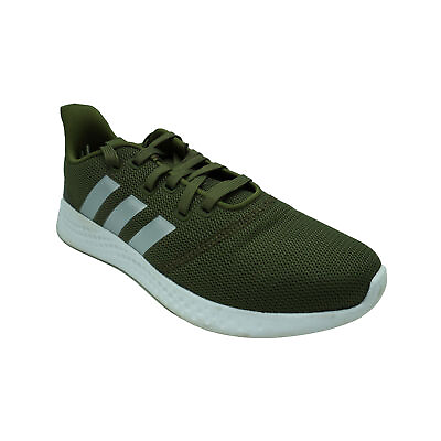 #ad Adidas Women#x27;s Puremotion Running Athletic Shoes Olive Green Silver Size 9.5 $31.99