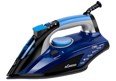 #ad Professional Grade 1700W Steam Iron Travel Clothes with Rapid Even Heat Curtains $37.99