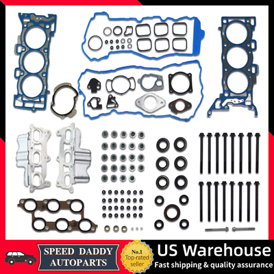 #ad Head Gasket Set Bolts for 2009 2016 Tranverse Buick Enclave GMC Arcadia 3.6L $92.95