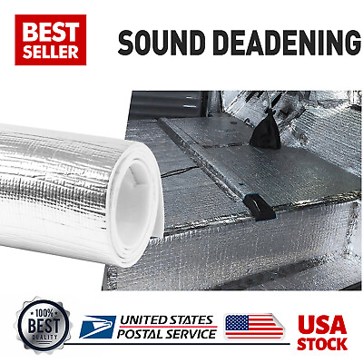 #ad Sound Deadener Heat Shield For Car Firewall Hood Floor Insulation Mat 79quot; x 39quot; $14.99