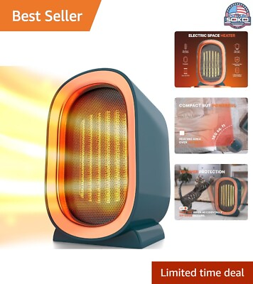 #ad Portable Ceramic Space Heater Overheat Protection Tip Over Protection Low... $47.49