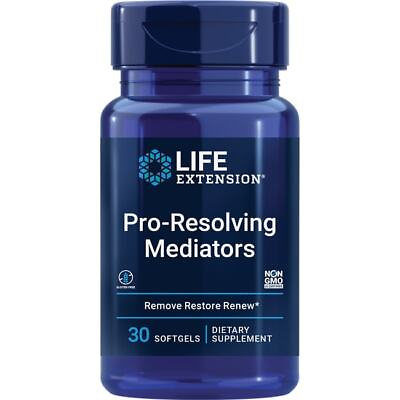 #ad Life Extension Pro Resolving Mediators 30 Sgels $21.00