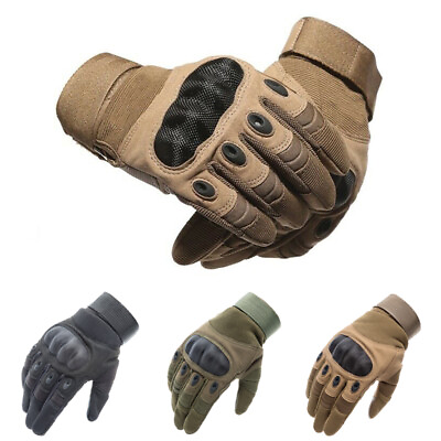#ad Tactical Motorcycle Motocross Full Finger Gloves Motorbike Riding Racing Mittens $15.99