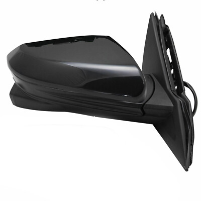 #ad Passenger Side Mirror Power Heated View Camera Black For Honda Civic Sedan 16 20 $106.94