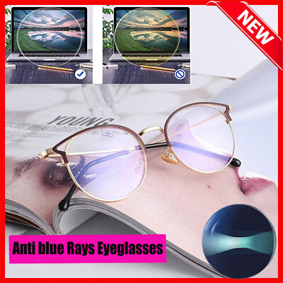 #ad Original 2021 High Tech Penetrating Glasses Anti Blue Rays Eyeglasses $9.23