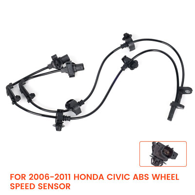 #ad for 2006 2011 Honda Civic 2Pcs Front Right Left ABS Wheel Speed Sensor $13.99
