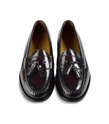 #ad Cole Haan Men#x27;s Pinch Penny Tassel Loafers Burgundy 13 NEW IN BOX $119.99