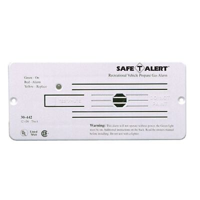 #ad Safe T Alert White 12v Hard Wire Propane Detector #30 442 P WT $80.65