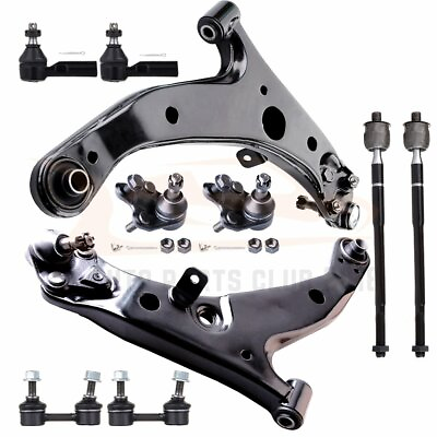#ad For Toyota Corolla Front Suspension 10x Lower Control Arms Ball Joints Tie Rods $93.49