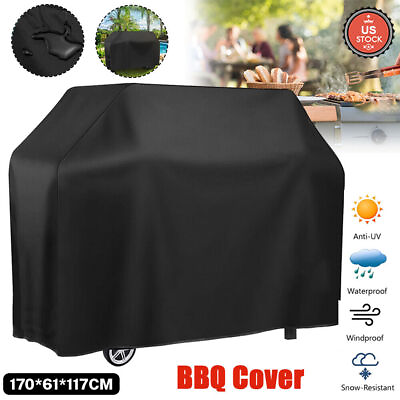 #ad Waterproof Outdoor Heavy Duty UV Protection Big BBQ Gas Grill Cover Barbecue $20.66