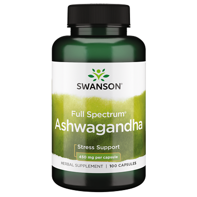#ad Swanson Ashwagandha Powder Supplement Ashwagandha Root amp; Aerial Parts Suppl... $10.36