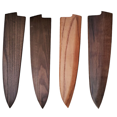 #ad Japanese Chef#x27;s Knife Sheath Gyuto Magnetic Saya Knife Wood Blade Guard Case New $19.99