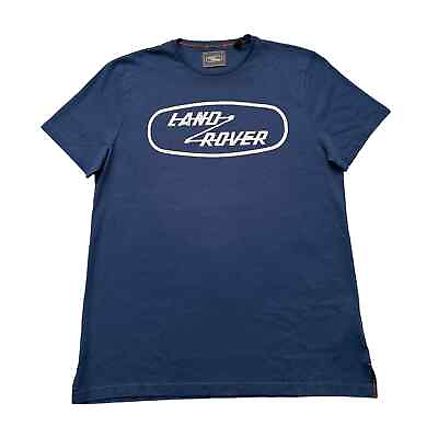 #ad Land Rover NWT Mens Heritage SS Blue Tee Size M $30.00