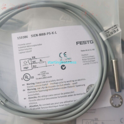 #ad One New For FESTO SIEN M8B PS K L 150386 Proximity sensor switch $25.38