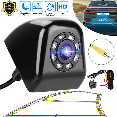 #ad Car Rear View Reverse Camera Parking Backup Cam HD Night Vision Waterproof 170° $15.48