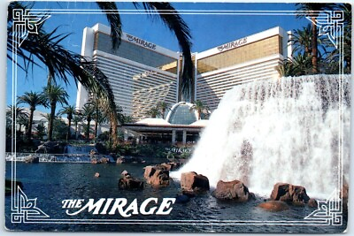#ad Postcard The Mirage Las Vegas Nevada $4.89