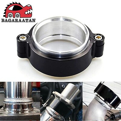 #ad 4#x27;#x27; 102mm Aluminum HD V Band Clamp Flange for Turbo Air Intake Intercooler Pipe $21.27