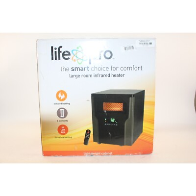 #ad Lifesmart LS 6BPIQH M Large Room Infrared Heater New In Box $84.96
