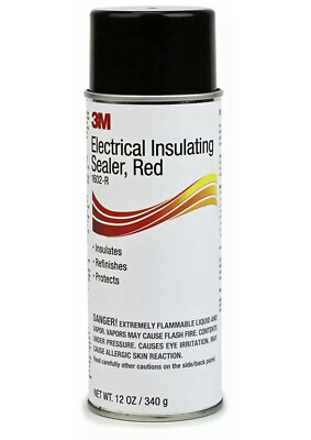 #ad 3M ELECTRICAL INSULATING SEALER 1602 R 12 oz CAN RED. WHOLESALE DISCOUNTS. $63.00