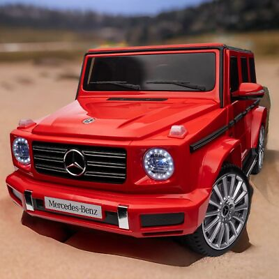 #ad Kids Ride On Car 12V Licensed Mercedes Benz G500 Electric Car Toy Remote Control $145.99