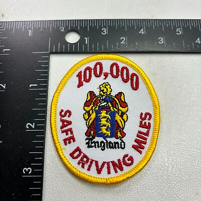 #ad CR ENGLAND 100000 SAFE DRIVING MILES Patch Trucking amp; Transportation 381A $5.95