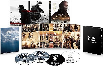 #ad Martin Scorsese Silence 2016 Premium Edition Blu ray DVD Booklet Japan $68.40