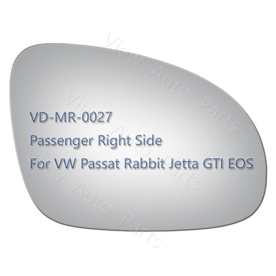#ad For VW Passat Rabbit Jetta GTI Eos R32 Mirror Glass Passenger Side RH 5204 $14.13